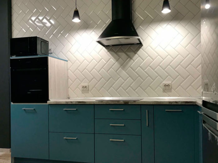 нестандартные угловые кухни